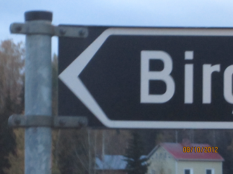 Kyseessä on Birgitan polun retkeilyreitistö